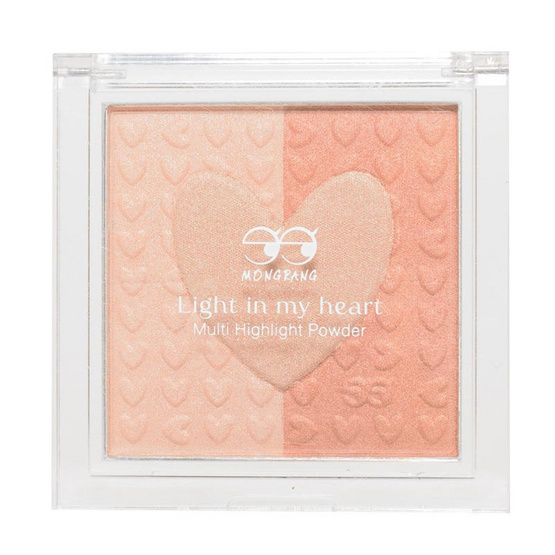 Mongrang ไฮไลท์ Light In My Heart Multi Highlight Powder 10 กรัม