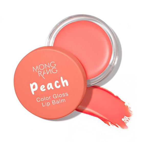 Mongrang ลิปบาล์ม Color Gloss Lip Balm 11 กรัม แพ็ก 2ชิ้น