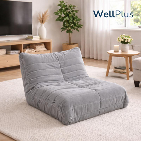 WellPlus โซฟาหุ้มผ้าแคนวาส รุ่น Papillon อัดสุญญากาศ