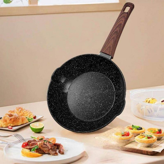 TIN TIN หม้อเทฟล่อน ขนาด 16cm. รุ่น B00025 - Black