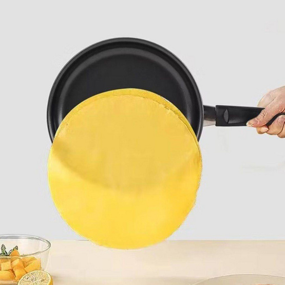 TIN TIN กระทะเทฟล่อนทรงแบน ขนาด 19cm. รุ่น Z0189