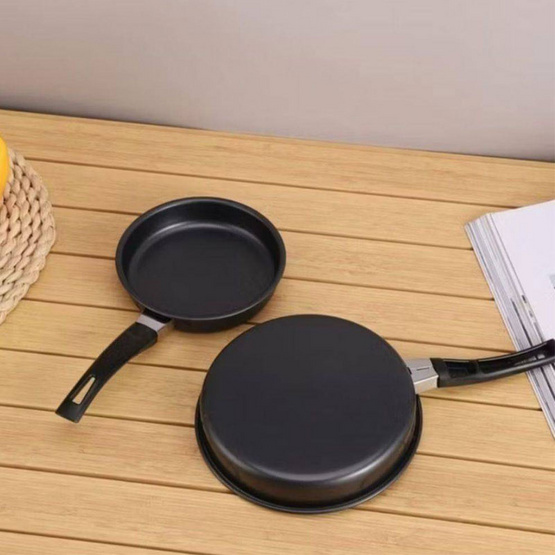 TIN TIN กระทะเทฟล่อนทรงแบน ขนาด 19cm. รุ่น Z0189