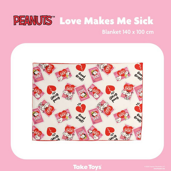 ผ้าห่ม Peanuts Blanket 140x100