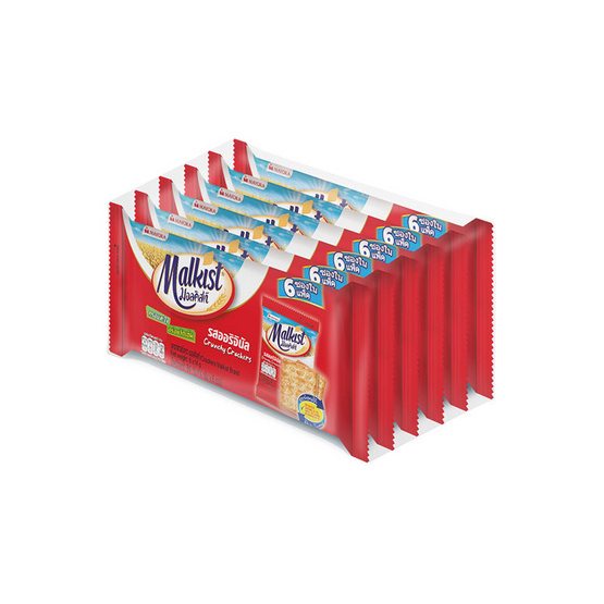 มอลคิสท์ แครกเกอร์รสออริจินัล 84 กรัม (แพ็ก 6 ชิ้น)