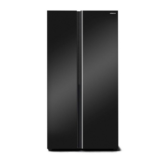 HITACHI ตู้เย็นไซด์ บาย ไซด์ 23.2 คิว / 656 ลิตร รุ่น HRSN9713ESUTH