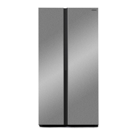 HITACHI ตู้เย็นไซด์ บาย ไซด์ 23.2 คิว / 656 ลิตร รุ่น HRSN9713ESXTH