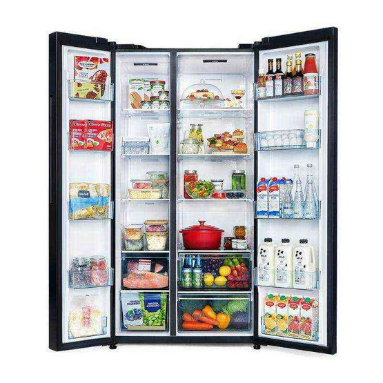 HITACHI ตู้เย็นไซด์ บาย ไซด์ 23.2 คิว / 656 ลิตร รุ่น HRSN9713ESXTH