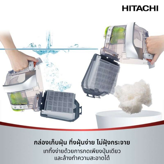 Hitachi เครื่องดูดฝุ่น 2,100W รุ่น CV-SF21VLBRCTH