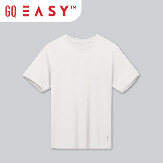 GQ Easy จีคิวอีซี่ เสื้อยืด สีขาวเมฆ