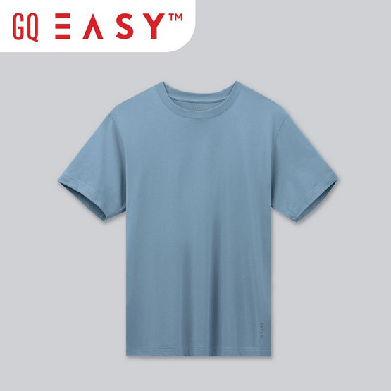 GQ Easy จีคิวอีซี่ เสื้อยืด สีฟ้ายามเช้า