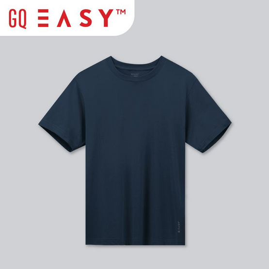 GQ Easy จีคิวอีซี่ เสื้อยืด สีฟ้าก่อนค่ำ