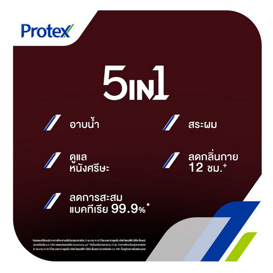 โพรเทคส์ เมน เจลอาบน้ำ 5in1 คูลลิ่ง 180 มล. (แพ็ก 3 ชิ้น)