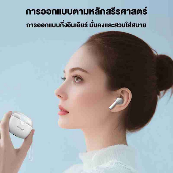 ROBOT หูฟังบลูทูธ รุ่น ENCOBUDS 3