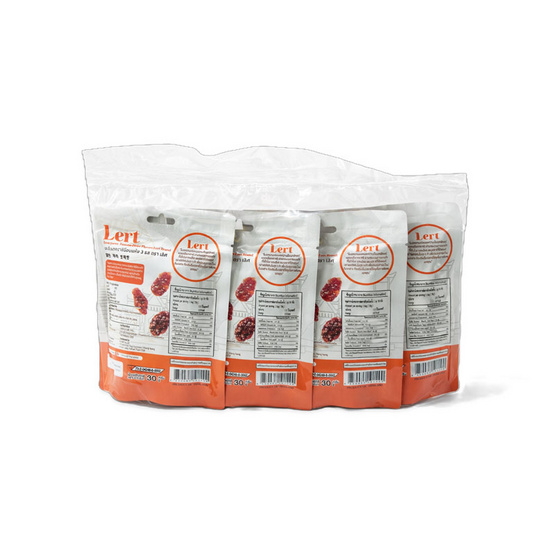 เลิศ มะเขือเทศราชินีอบแห้ง 3 รส 30 กรัม (แพ็ก 4 ชิ้น)