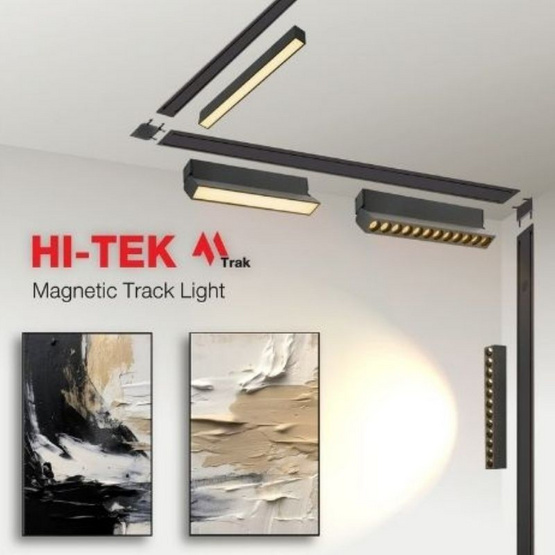 HI-TEK โคมไฟฟลัดไลท์ เข้ารางแม่เหล็ก M TRAK 12 W แสงนวล
