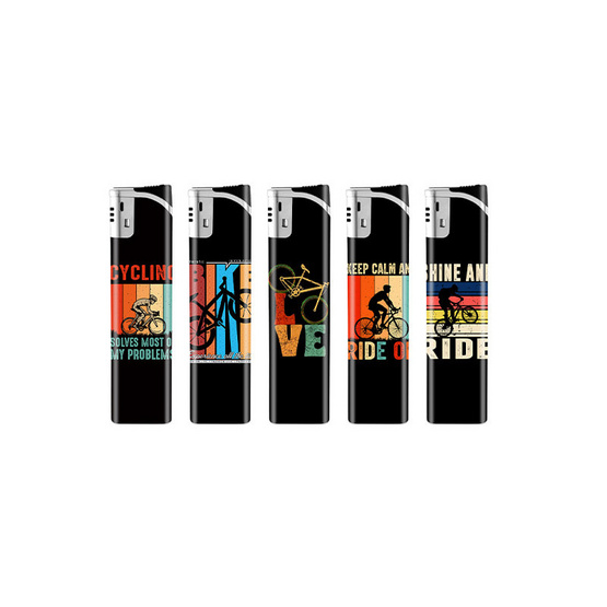 my items (XINHAI) ไฟแช็ก อิเล็กทรอนิกส์ (แพ็ก 25 ชิ้น) คละลาย