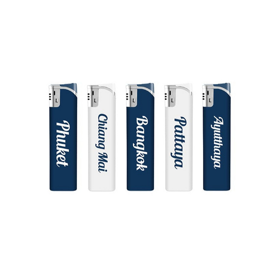 my items (XINHAI) ไฟแช็ก อิเล็กทรอนิกส์ (แพ็ก 25 ชิ้น) คละลาย