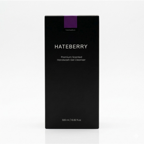 เฮทเบอร์รี่ พรีเมี่ยม เซนส์เจล แฮนด์วอช วิโอลา ซาวร์เบอร์รี่ 320 มล.