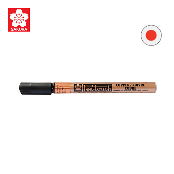 SAKURA  ปากกาเพ้นท์มาร์คเกอร์ 0.7มม. สีทองแดง COPPER