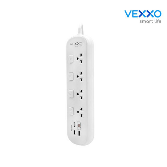 Vexxo  CITY LIFE ปลั๊กไฟ รุ่น CTA-444