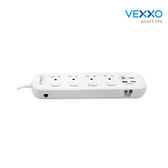 Vexxo  CITY LIFE ปลั๊กไฟ รุ่น CTA-444