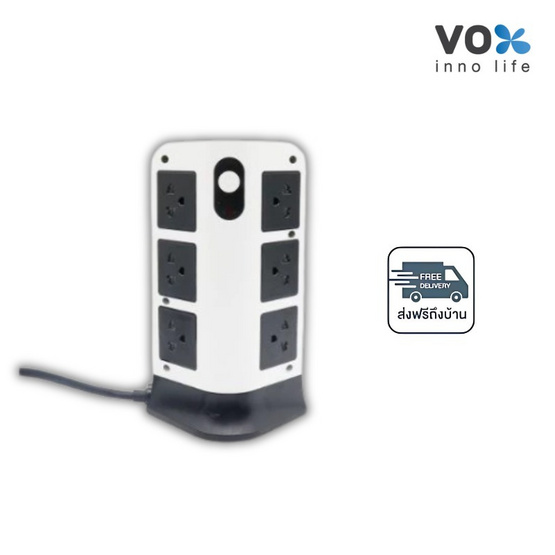 VOX NOVA TOWER ปลั๊กไฟคอนโด รุ่น TW-2112U