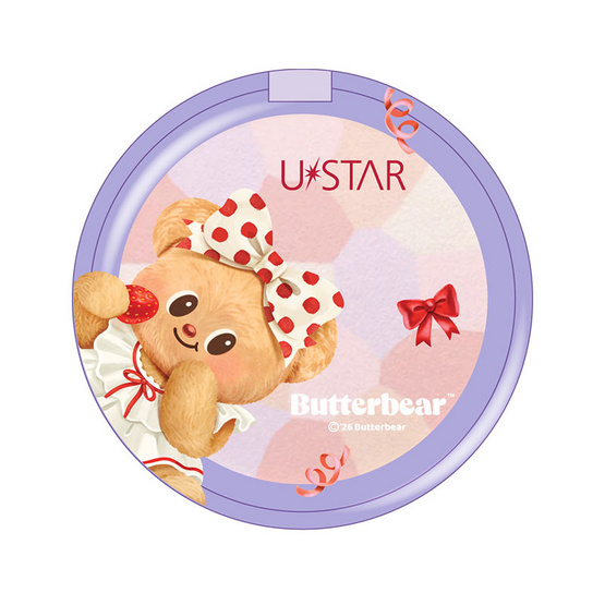 Ustar X Butterbear แป้งโปร่งแสง Retouch Setting Matte Powder SPF 30 PA++ 8 กรัม