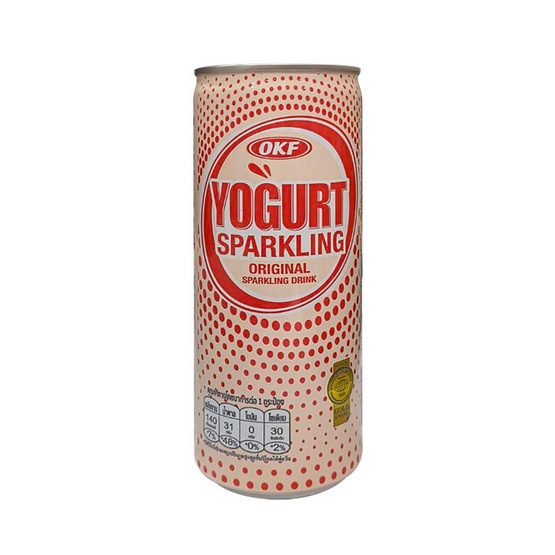 OKF โยเกิร์ต สปาร์คกลิ้ง 250 มล. ลัง 24 กระป๋อง