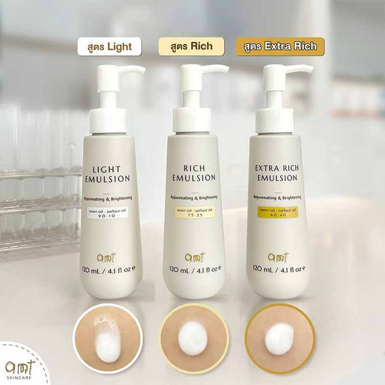 AMT Skincare อีมัลชั่นบำรุงผิวหน้า Light Emulsion 120มล.