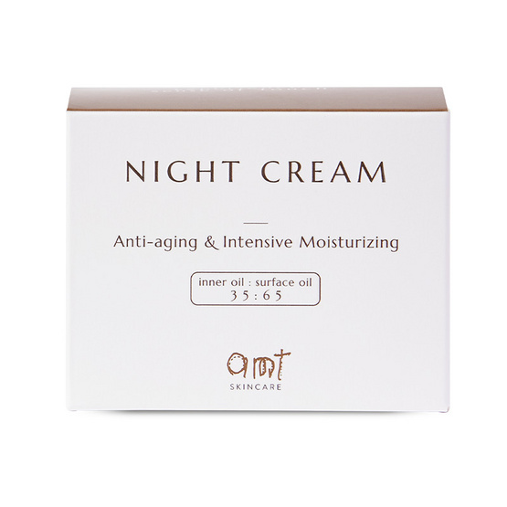 AMT Skincare ครีมบำรุงผิวหน้า Anti aging and Intensive Moisturizing Night Cream 30 กรัม