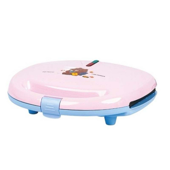 My home เครื่องทำแซนวิส LINE FRIENDS 2ช่อง รุ่น SW244 ชมพูฟ้า