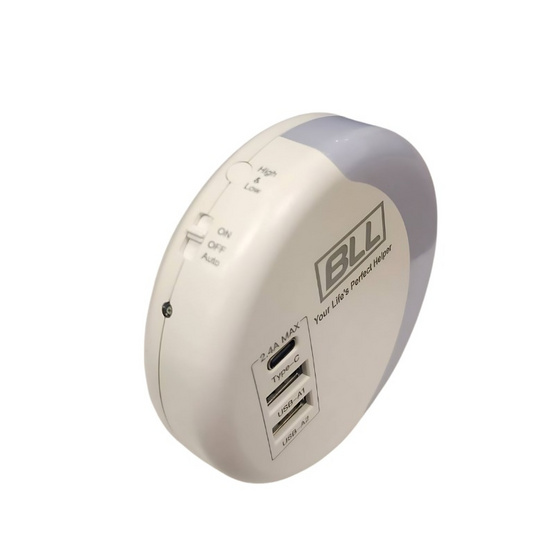 BLL ปลั๊ก USB พร้อมไฟส่องสว่าง รุ่น G30