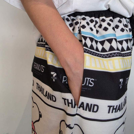 M2S Lifestyle กางเกงขายาว ลาย Snoopy Free size
