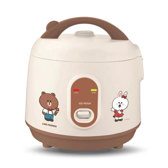 My Home Line Friends หม้อหุงข้าวอุ่นทิพย์ 1 ลิตร รุ่น RC1005