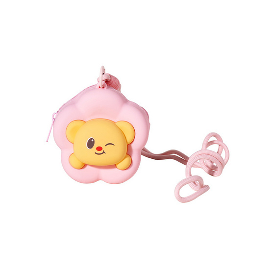 กระเป๋าเครื่องเขียนซิลิโคน Butterbear No.HY639