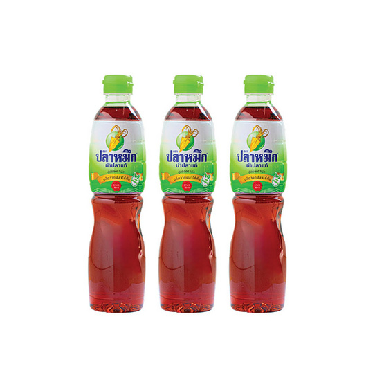 ปลาหมึก น้ำปลาแท้ 500 มล. (แพ็ก 3 ชิ้น)