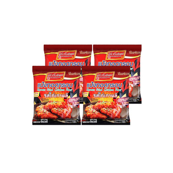 ครัววังทิพย์ แป้งทอดกรอบรสไก่เกาหลี 100 กรัม