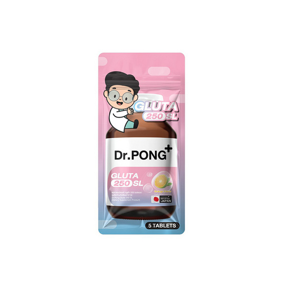 ดร.พงศ์ กลูต้า 250 เอสแอล 5เม็ด (แพ็ก 6 ซอง)