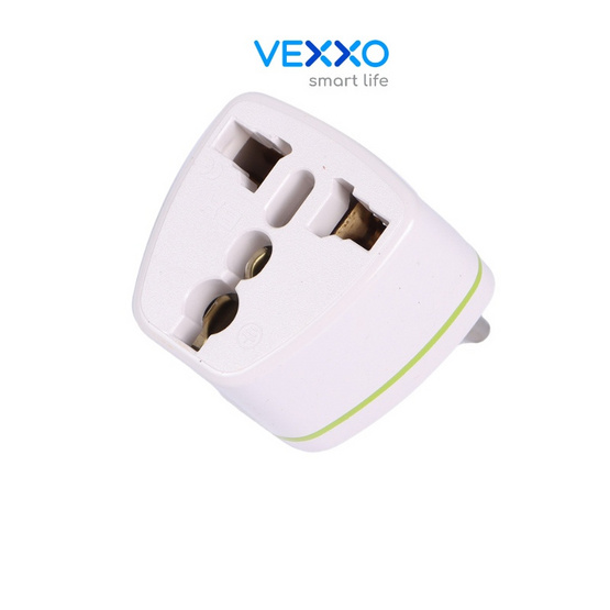 VEXXI ปลั๊กแปลง 1 ช่อง รุ่น F5ADP-CH01-US01