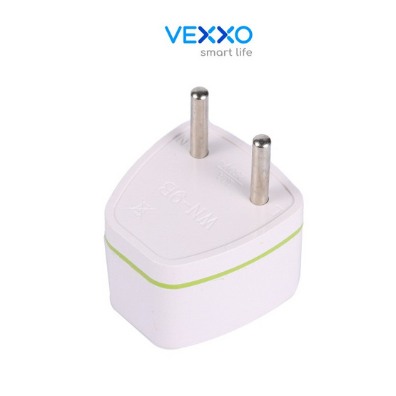VEXXI ปลั๊กแปลง 1 ช่อง รุ่น F5ADP-CH01-US01