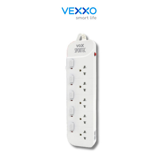VEXXO Sportec Grow ปลั๊กไฟ รุ่น SG-550 (5 เมตร)