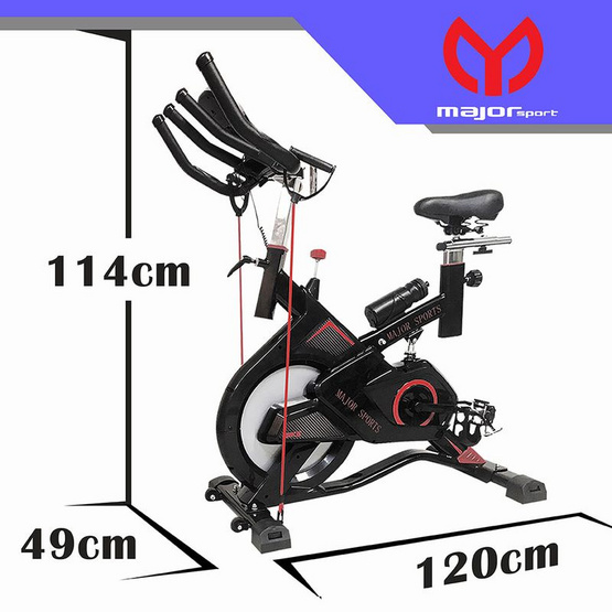 Major Sport จักรยานออกกำลังกาย รุ่น M795 (สีดำ)