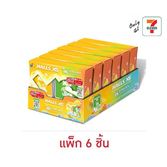 ฮอลล์เอ็กซ์เอส ลูกอมสิงห์อุเมะ&เลมอน(คู่) 24 กรัม (แพ็ก 6 ชิ้น)