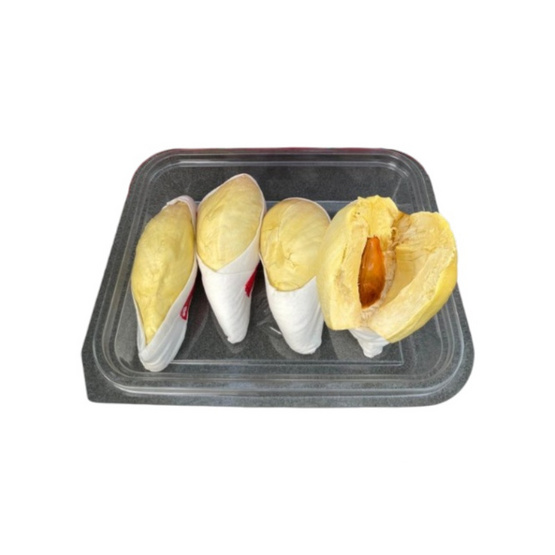 ทุเรียนทองถนนจันท์ ทุเรียนหมอนทองแกะเนื้อ 1 กิโลกรัม