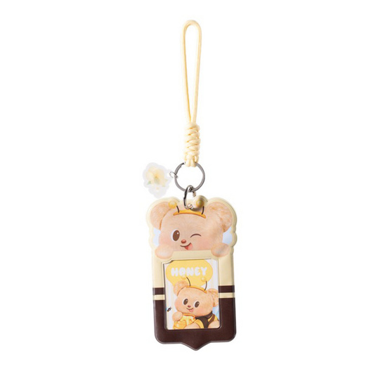 Deli ที่ใส่บัตร ButterBear HY133 (สีเหลือง)
