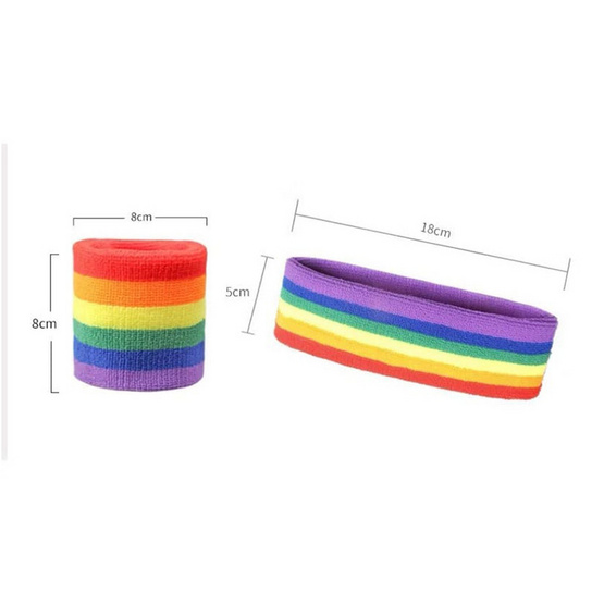 CC Pride สปอร์ตเซ็ต คาดหัวและข้อมือ 3 ชิ้น
