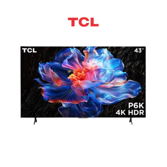 TCL LED TV 4K UHD ขนาด 43 นิ้ว รุ่น 43P6K