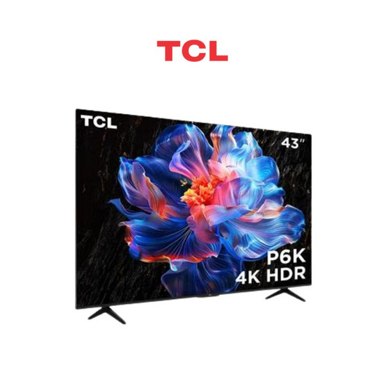 TCL LED TV 4K UHD ขนาด 43 นิ้ว รุ่น 43P6K