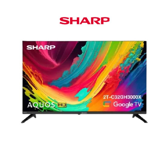 SHARP ทีวีแอลอีดี 32 นิ้ว (HD, LED, GOOGLE TV) SHA 2T-C32GH3000X
