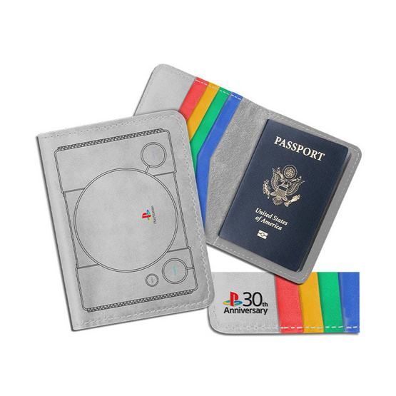 SET GIFT CARD SONY PLAYSTATION 1000B. 3 ใบ + PLAYSTATION PASSPORT HOLDER
